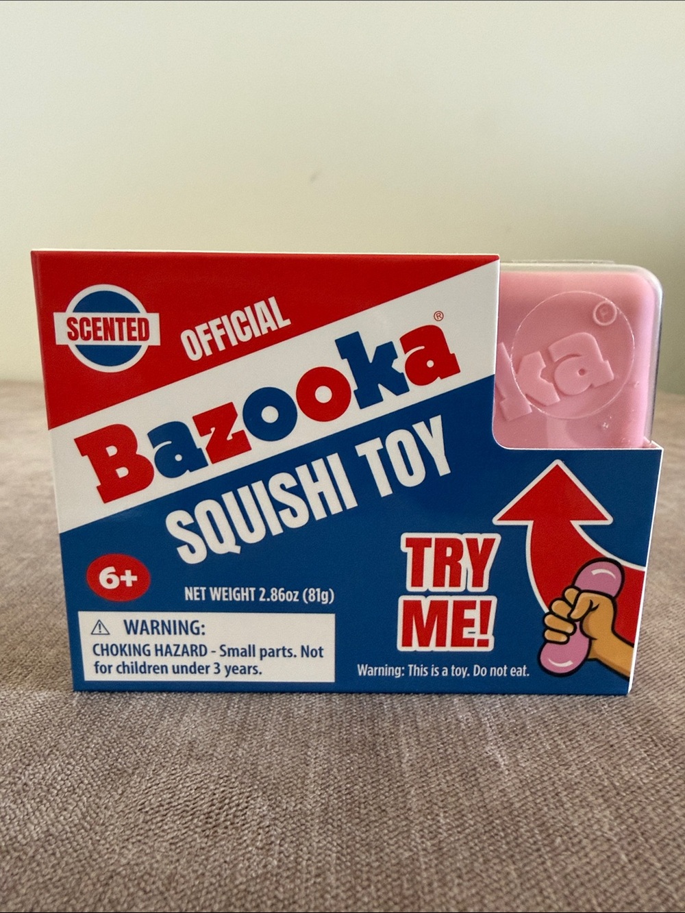 Bazooka Scented Squishi Toy